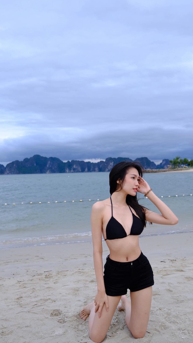 Kỳ Duyên mặc váy cut-out khoe eo nóng bỏng, Doãn Hải My quyến rũ với bikini trên biển - Ảnh 4.