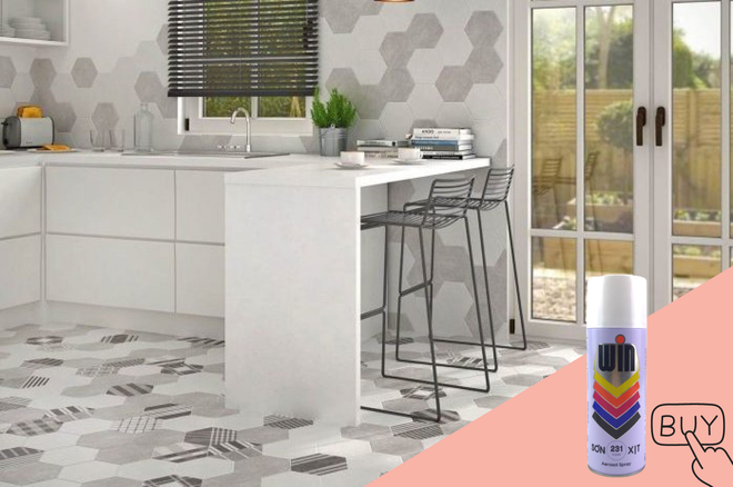 Thay vì tốn 10 triệu mua gạch mosaic thật, blogger hướng dẫn cách tự làm tại nhà vẫn đẹp kiểu chanh sả mà chỉ tốn 250k - Ảnh 14.