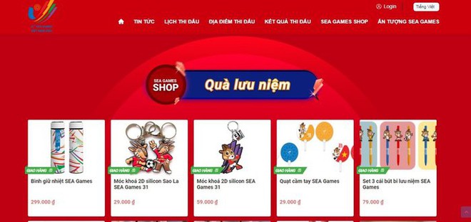 Đa dạng đồ lưu niệm, đồ cổ vũ SEA Games 31, giá từ 20.000 đồng - Ảnh 3.