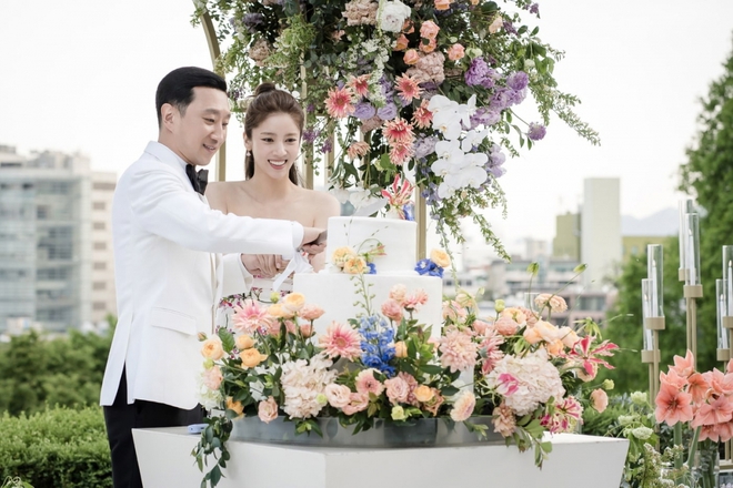 Hé lộ hình ảnh trong đám cưới của mỹ nhân Son Dam Bi và bạn trai Lee Kyu Hyuk - Ảnh 6.
