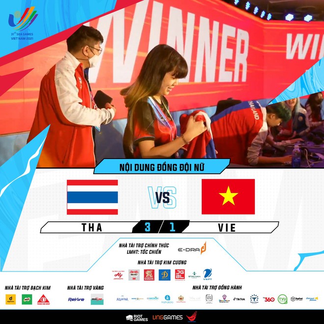 Tổng kết ng&agrave;y thi đấu thứ 5 của Esports Việt tại SEA Games 31: Tốc Chiến nữ để mất huy chương đầy tiếc nuối  - Ảnh 2.