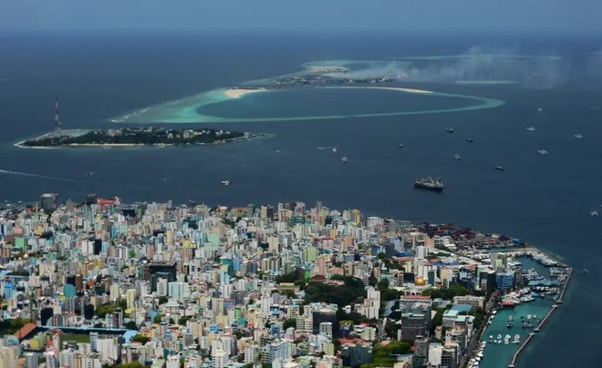 Cận cảnh đảo rác - vết sẹo nhân tạo giữa thiên đường du lịch Maldives - Ảnh 4.