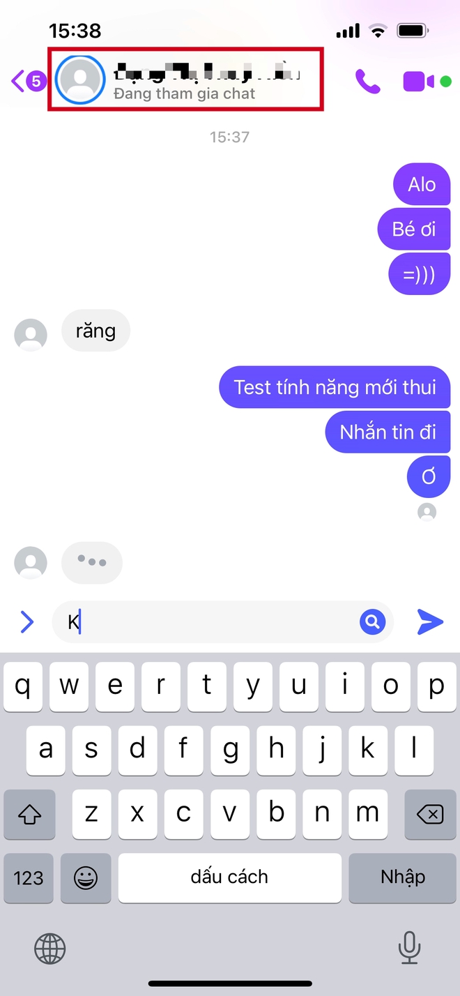 Messenger lại cập nhật thêm tính năng mới: vào nick người yêu cũ mà thấy dòng này là hiểu ngay! - Ảnh 2.