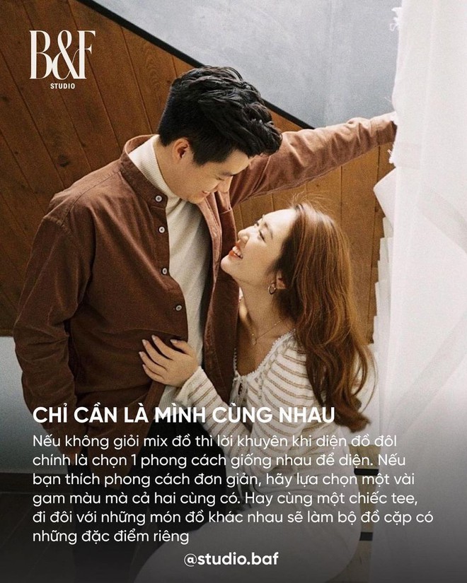 Các cặp đôi đình đám ở Việt Nam phối đồ thế nào mà luôn toát lên nét tình cảm cùng sự độc đáo đậm chất riêng? - Ảnh 7.