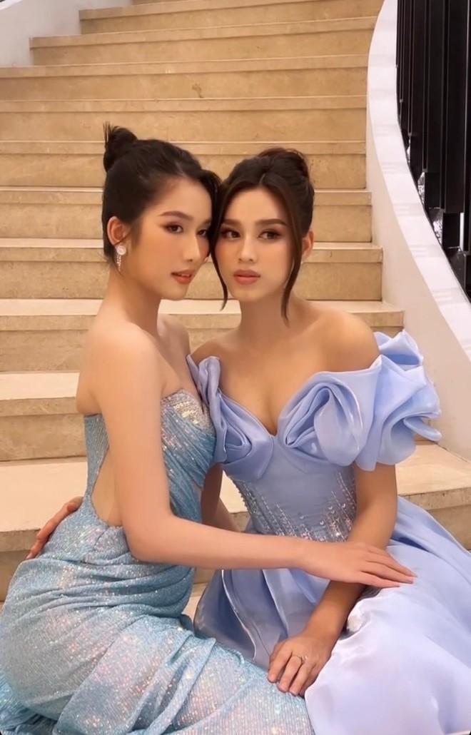 Hoa hậu Đỗ Thị Hà diện váy cúp ngực sexy, đọ dáng quyến rũ cùng Á hậu Phương Anh - Ảnh 8.