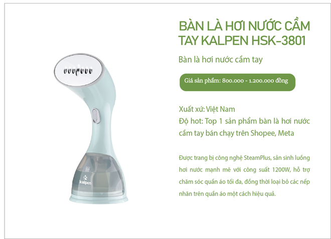 Người dùng review bàn là hơi nước cầm tay: Hàng Việt giá cao có đánh bật đối thủ ngoại? - Ảnh 1.