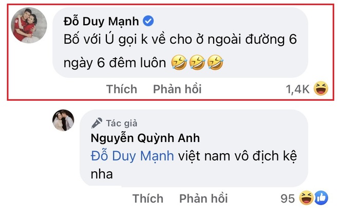 Bà xã Quỳnh Anh quyết đi bão 6 ngày 6 đêm mừng HCV SEA Games 31, Duy Mạnh tuyên bố 1 câu dứt khoát! - Ảnh 4.