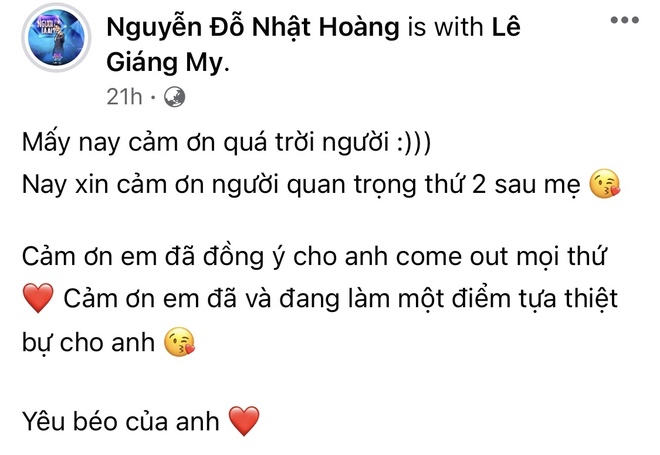 Nam chính hụt Người Ấy Là Ai 2022 đã công khai bạn gái, nhan sắc nửa kia ra sao? - Ảnh 1.