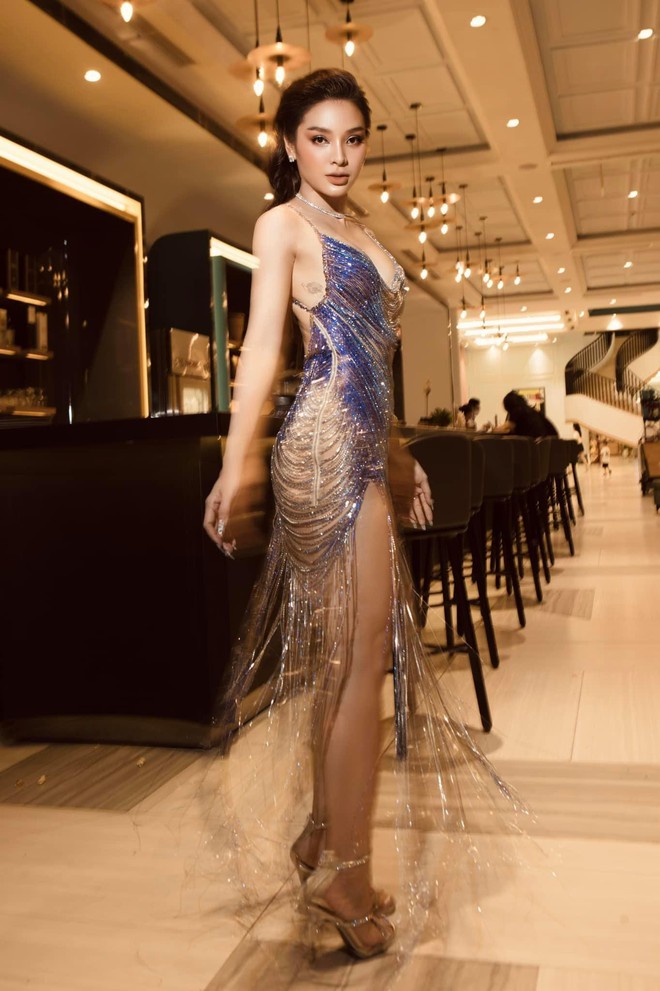 Đụng v&aacute;y n&agrave;ng ti&ecirc;n c&aacute; với Th&ugrave;y Ti&ecirc;n, Phương Trinh Jolie khoe h&igrave;nh xăm n&oacute;ng bỏng ở v&ograve;ng 1 - Ảnh 7.