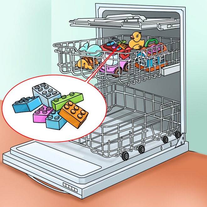 8 vật dụng bạn chưa từng nghĩ bỏ vào máy rửa bát hóa ra lại có thể sạch nhanh chóng - Ảnh 3.