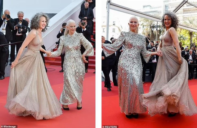 Cannes ngày 11: Hai minh tinh gạo cội khiêu vũ trên thảm đỏ, nữ ca sĩ lộ nội y phản cảm - Ảnh 5.