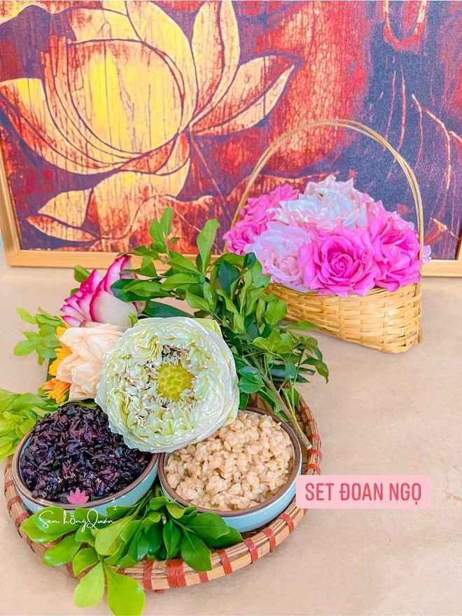 Những set hoa quả c&uacute;ng Tết Đoan Ngọ gi&aacute; v&agrave;i trăm ng&agrave;n đẹp h&uacute;t mắt, người b&aacute;n chốt đơn mỏi tay - Ảnh 3.