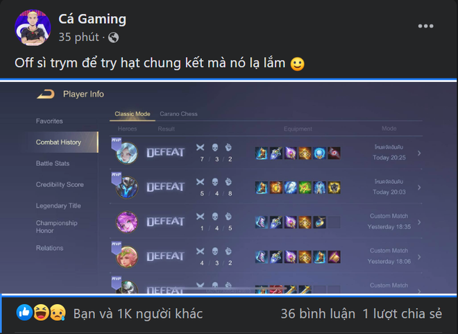 Liên Quân Mobile: Được hôm SGP Fish off stream để try hard cho trận chung kết ĐTDV, nhưng sao nó lạ lắm? - Ảnh 3.