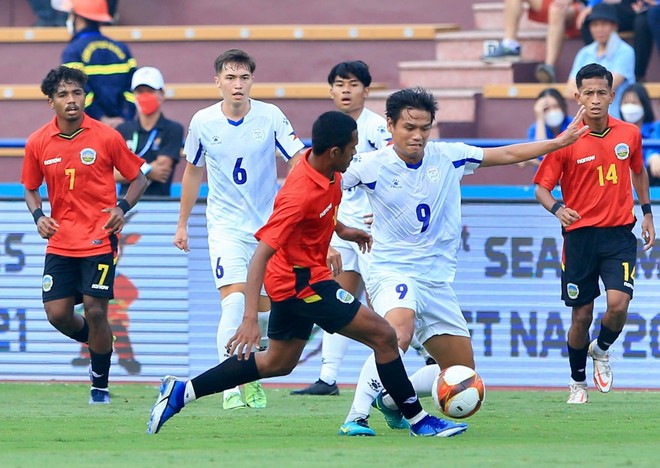 U23 Philippines thắng đậm đối thủ yếu, phô diễn sức mạnh trước thềm trận gặp U23 Việt Nam tại SEA Games31 - Ảnh 4.