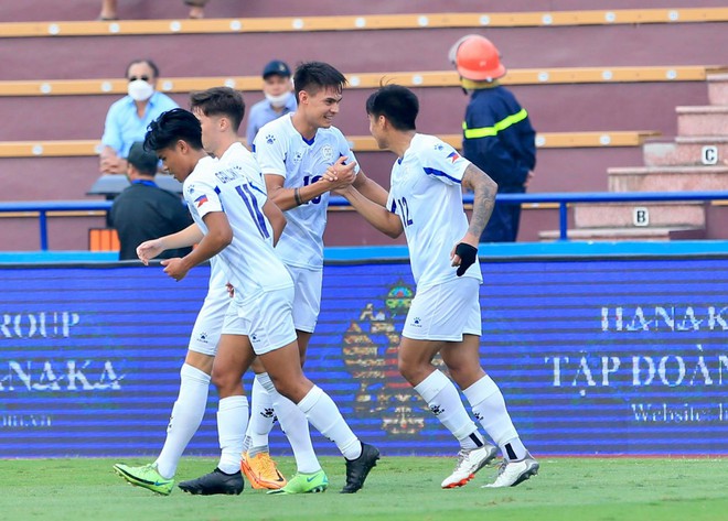 U23 Philippines thắng đậm đối thủ yếu, phô diễn sức mạnh trước thềm trận gặp U23 Việt Nam tại SEA Games31 - Ảnh 5.