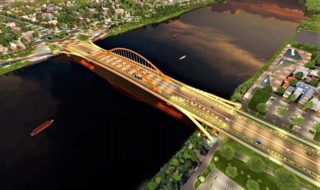 Huế sắp có thêm cầu đường bộ hơn 2.000 tỷ đồng bắc qua sông Hương - Ảnh 1.