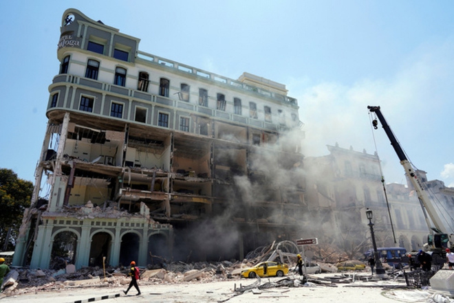 Vụ nổ khách sạn ở Cuba: Hơn 22 người thiệt mạng - Ảnh 1.