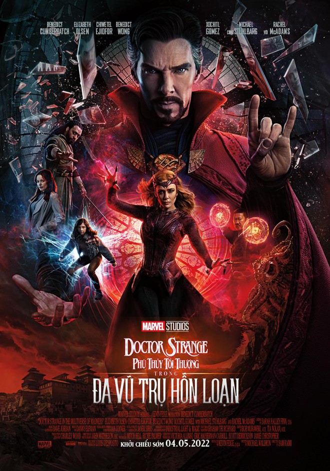 Doctor Strange 2 tổng tấn công phòng vé thế giới, lập kỉ lục doanh thu 100 tỷ đồng tại Việt Nam - Ảnh 1.