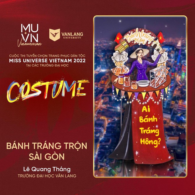 Ve chai, bánh tráng trộn, tiệm nail, chiếu Việt... sẽ thành trang phục dân tộc cho Tân Hoa hậu Hoàn vũ Việt Nam? - Ảnh 2.