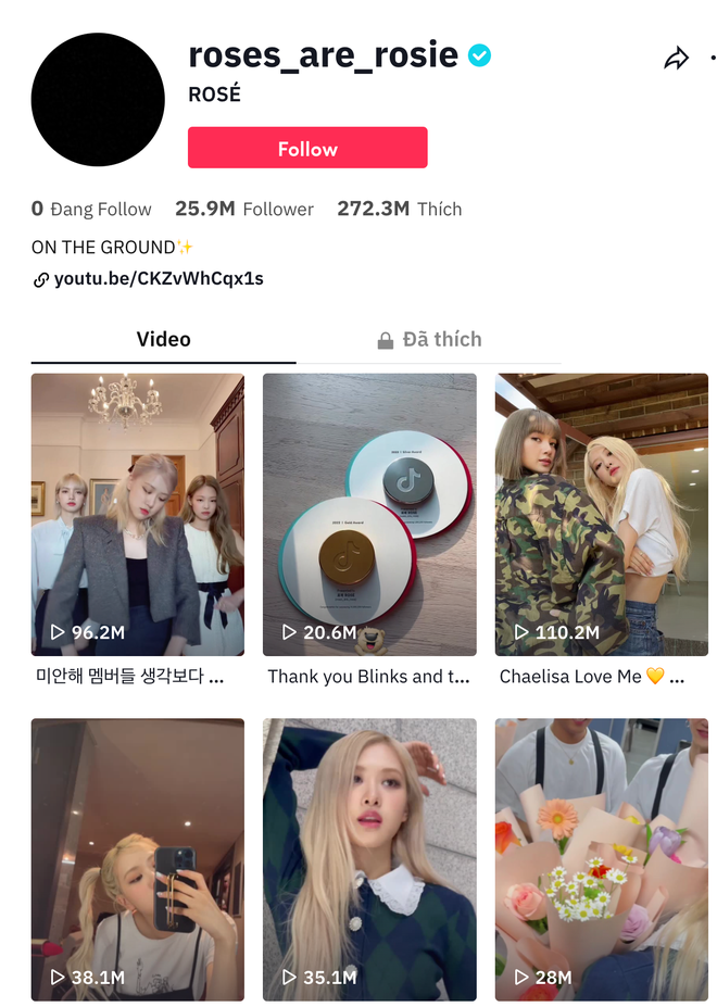 Chỉ với 1 video TikTok, Rosé (BLACKPINK) ghi nhận hàng loạt thành tích mới - Ảnh 2.