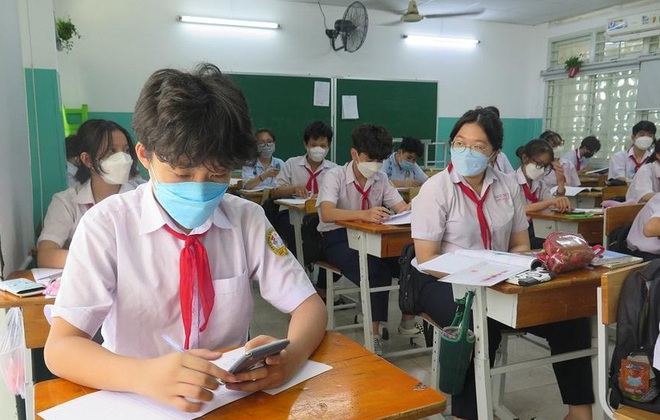 Hơn 92.000 thí sinh tại TP Hồ Chí Minh thi vào lớp 10, không có thí sinh là F0 - Ảnh 1.