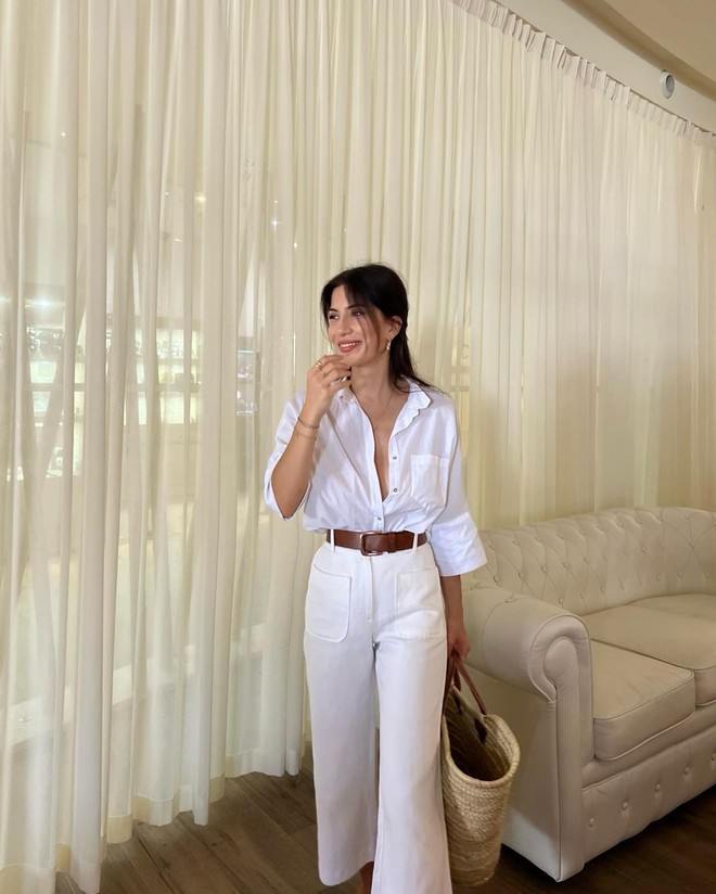 Ấn tượng 15 set đồ theo phong c&aacute;ch tối giản nhưng kh&ocirc;ng hề nh&agrave;m ch&aacute;n của phụ nữ Ph&aacute;p - Ảnh 16.