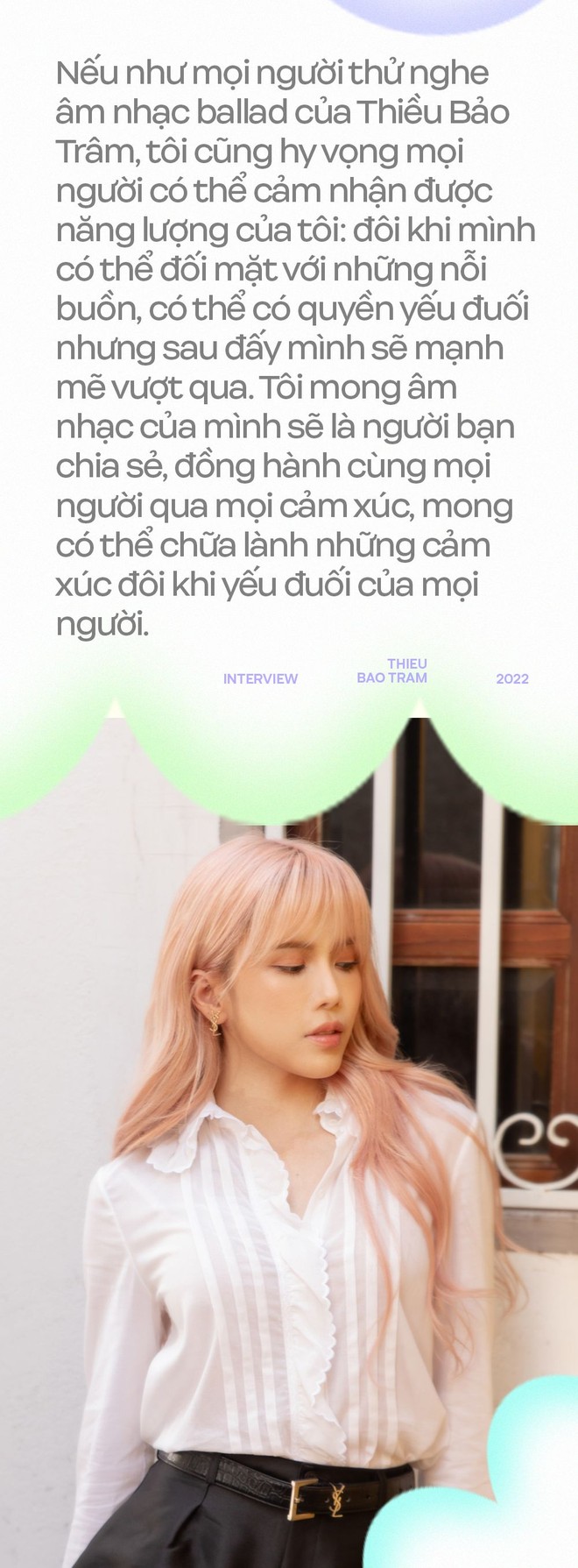 Thiều Bảo Trâm: Tôi không hát các bài trong album với tinh thần trách móc ai cả. Bây giờ tôi chỉ cần một người trưởng thành... - Ảnh 7.