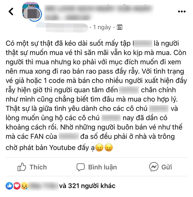  Mua vé xem kịch giá vài trăm rồi bán lại vài triệu với lý do gây quỹ, nhiều gia đình bức xúc vì không mua nổi tấm vé cho con đi xem  - Ảnh 10.