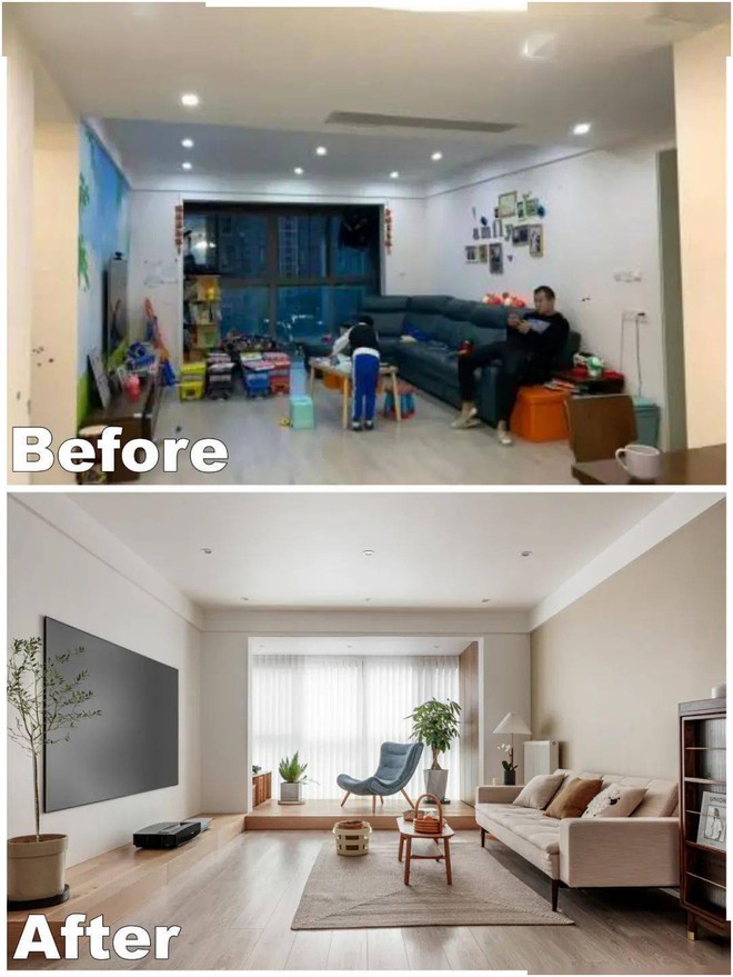 Căn hộ cũ 140m&sup2; được cải tạo theo phong c&aacute;ch Nhật Bản với kh&ocirc;ng gian sống ấm c&uacute;ng như m&ugrave;a thu - Ảnh 6.