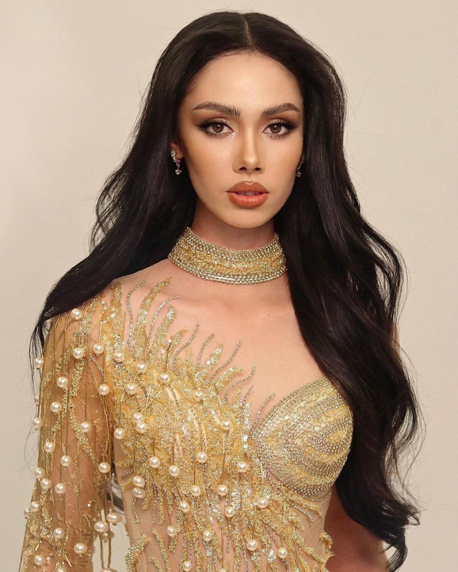 Vẻ đẹp lai ngọt ngào của tân Hoa hậu Hoàn vũ Campuchia 2022 - Ảnh 8.