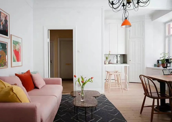 C&agrave;ng ngắm c&agrave;ng m&ecirc; vẻ đẹp ph&aacute; c&aacute;ch của căn hộ chỉ rộng 49m&sup2; - Ảnh 6.