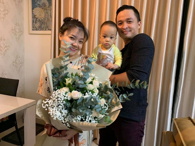 Cựu thành viên Mắt Ngọc đón hạnh phúc muộn sau nhiều cay đắng, 8 năm kết hôn mới có con - Ảnh 3.