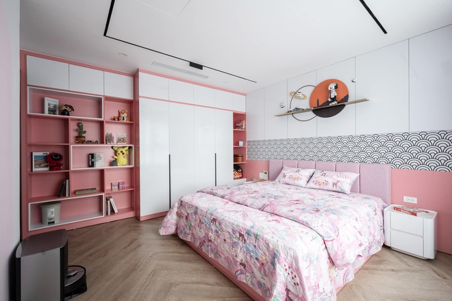 Căn hộ 160m&sup2; với 3 ph&ograve;ng ngủ theo phong c&aacute;ch luxury hết chi ph&iacute; 3 tỷ của cặp vợ chồng ở H&agrave; Nội - Ảnh 14.