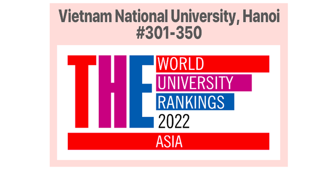 Việt Nam có 5 đại học được Times Higher Education xếp hạng Châu Á năm 2022 - Ảnh 2.