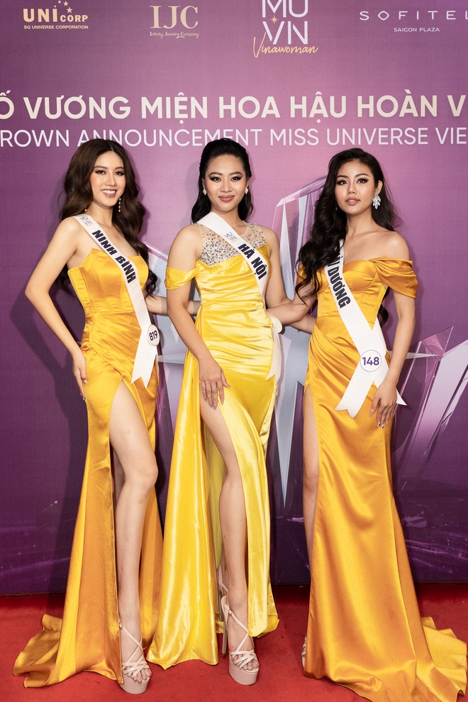 Sự kiện Hoa hậu Hoàn vũ Việt Nam 2022: Khánh Vân nổi bần bật, Top 41 thí sinh đọ sắc trên thảm đỏ, vương miện được công bố - Ảnh 11.