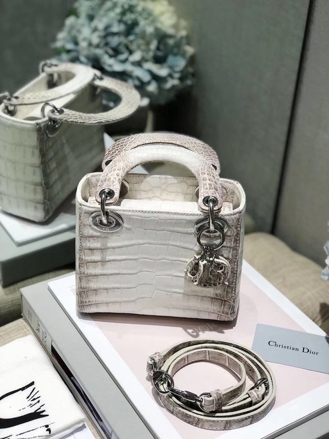 Túi xách Dior màu trắng thời trang hàng hiệu nữ tính nổi bật trong 2023   Dior Túi xách Túi