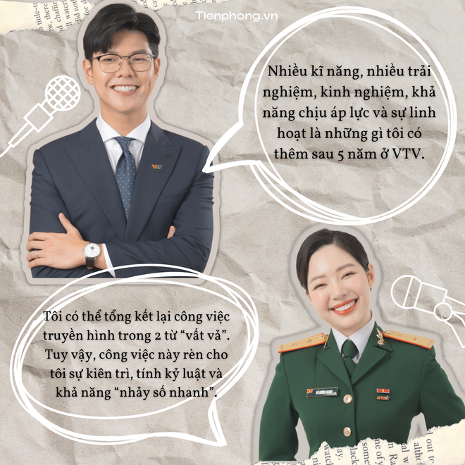 Gặp gỡ Gia đ&igrave;nh truyền h&igrave;nh hot nhất TikTok: Ch&agrave;ng l&agrave; BTV VTV, n&agrave;ng l&agrave; MC k&ecirc;nh Quốc Ph&ograve;ng - Ảnh 2.