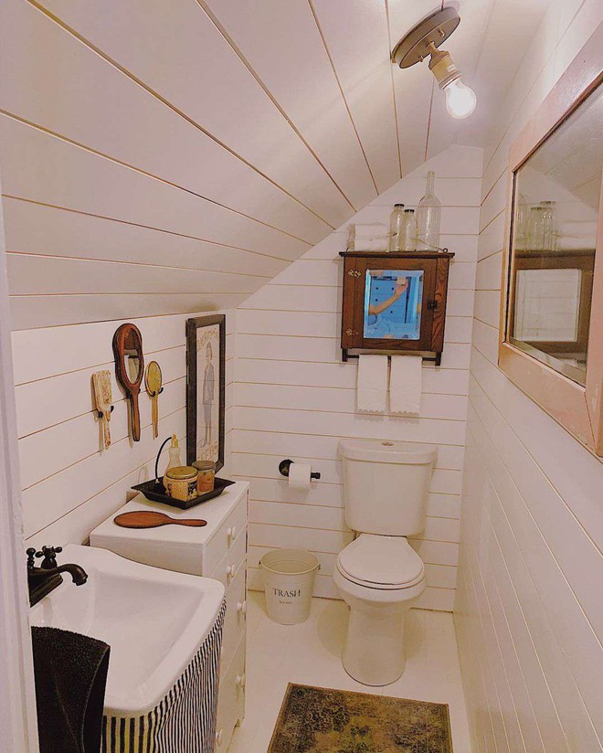 Những căn phòng tắm gác mái khiến bạn nhìn là muốn học theo - Ảnh 6.