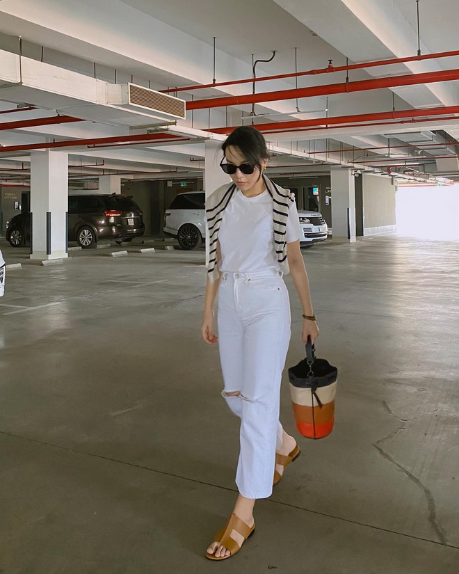 Sao Việt mặc 15 kiểu trang phục n&agrave;y để hack d&aacute;ng, c&oacute; n&agrave;ng chưa đến 1m60 m&agrave; tr&ocirc;ng như 1m70 - Ảnh 15.