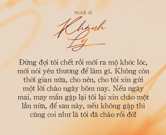 Khánh Ly: “Các con tôi sẽ nghĩ gì khi xem phim thấy cảnh mẹ chủ động đi tìm ông Trịnh Công Sơn” - Ảnh 14.