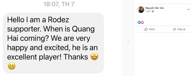 Người đại diện Quang Hải có hành động gây chú ý, danh tính CLB Pháp dần được hé lộ? - Ảnh 1.