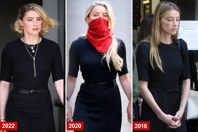 Không ai tắm 2 lần trên 1 dòng sông, còn Amber Heard lại cố mặc 3 lần 1 chiếc váy để rồi nhận cái kết đắng - Ảnh 4.