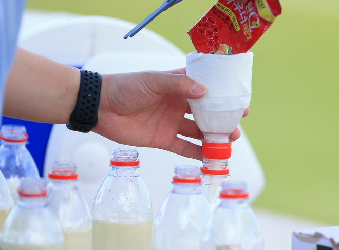 U23 Hàn Quốc sử dụng thức uống đặc biệt sau mỗi buổi tập - Ảnh 4.