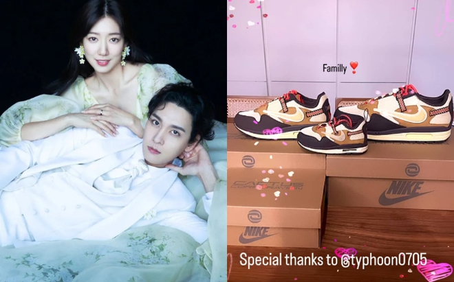 Vừa sinh quý tử đầu lòng tròn 1 tuần, Park Shin Hye đã lộ diện tại đám cưới anh trai - Ảnh 5.