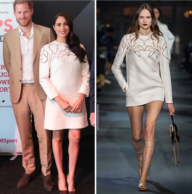 Không như chị dâu Kate Middleton, Meghan Markle lép vế toàn tập khi lên đồ như mẫu hãng - Ảnh 5.