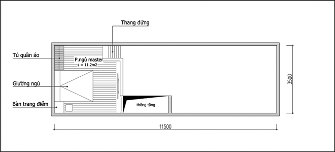 Tư vấn thiết kế nhà rộng 40m² cho đôi vợ chồng trẻ - Ảnh 2.