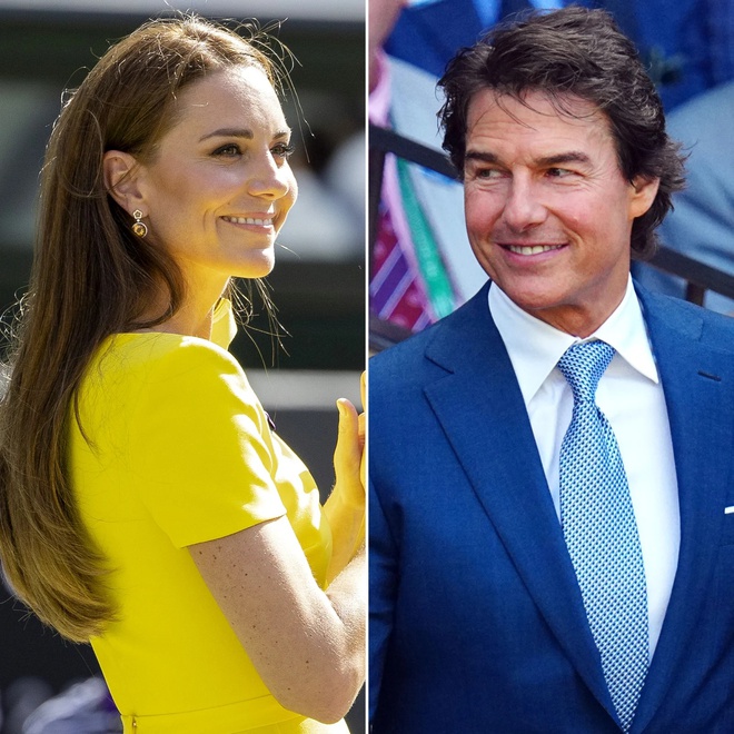 Choáng ngợp dàn siêu sao đổ bộ chung kết Wimbledon: Tom Cruise ngước nhìn Công nương Kate, Krystal tỏa sáng bên Người Nhện - Ảnh 7.