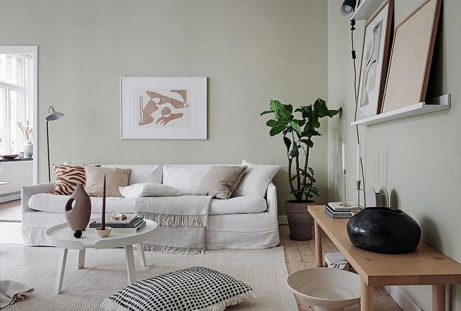 Căn hộ Scandinavian đầy m&agrave;u sắc nhưng vẫn giữ vẻ đẹp nhẹ nh&agrave;ng, b&igrave;nh y&ecirc;n - Ảnh 1.