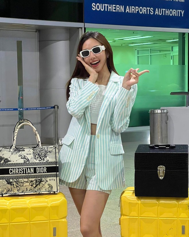 Bộ sưu tập túi hiệu của Hoa hậu Thùy Tiên - Ảnh 1.