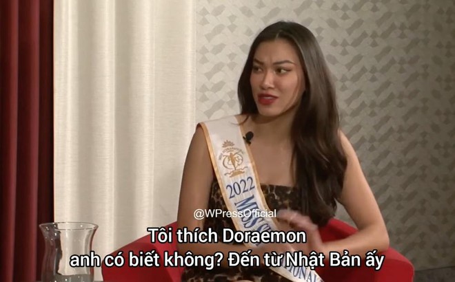 Clip: Kim Duyên ứng xử tiếng Anh ở Hoa hậu Siêu quốc gia ra sao sau sự cố nhầm kiến thức Doraemon? - Ảnh 1.
